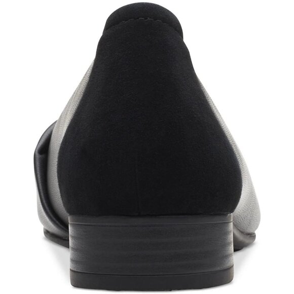 Clarks Tilmont Dalia Pumps Women's Black Combi Leather Classic Flat Size 8.5 - Picture 5 of 5